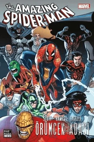 Amazing Spiderman - Örümcek Adası – Dan Slott – Marmara Çizgi kitap kapağı