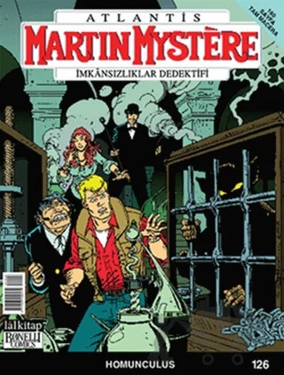 Martin Mystere İmkansızlıklar Dedektifi Sayı: 126 - Homunculus – Lal Kitap kitap kapağı