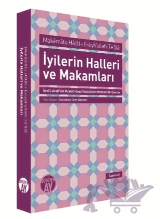 İyilerin Halleri ve Makamları – Savaşkan Cem Bahadır – Büyüyen Ay Yayınları kitap kapağı
