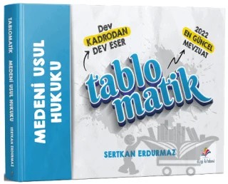 2022 Tablomatik Medeni Usul Hukuku Konu Anlatımı – Sertkan Erdurmaz – Dizgi Kitap kitap kapağı