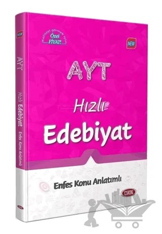 AYT Hızlı Edebiyat Konu Enfes Konu Anlatımlı – Kolektif – Data Yayınları kitap kapağı