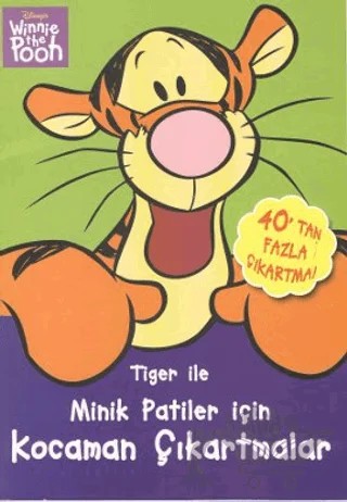 Tiger ile Minik Patiler İçin Kocaman Çıkartmalar – Kolektif – Doğan Egmont Yayıncılık kitap kapağı