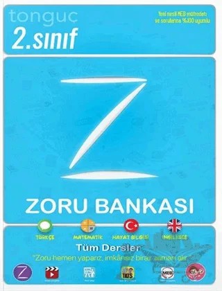 2. Sınıf Zoru Bankası Tüm Dersler – Kolektif – Tonguç Akademi kitap kapağı