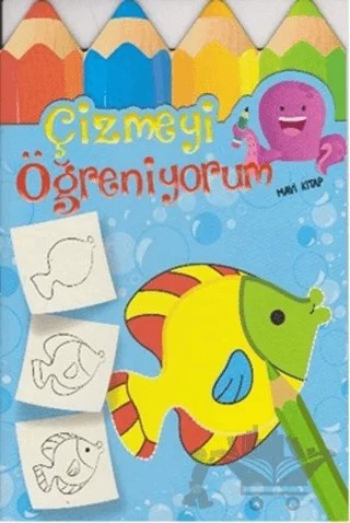Çizmeyi Öğreniyorum - Mavi Kitap – Kolektif – Parıltı Yayınları kitap kapağı