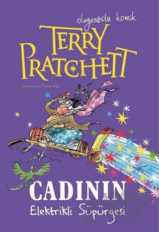 Cadının Elektrikli Süpürgesi – Terry Pratchett – Tudem Yayınları kitap kapağı