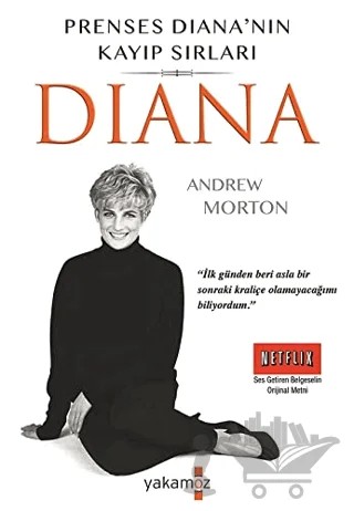 Diana – Andrew Morton – Yakamoz Yayınevi kitap kapağı