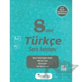 8. Sınıf Türkçe Soru Asistanı – Kolektif – Asistan Yayınları kitap kapağı