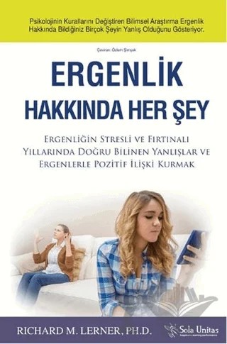 Ergenlik Hakkında Her Şey – Richard M. Lerner – Sola Unitas kitap kapağı