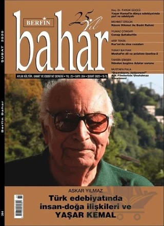 Berfin Bahar Aylık Kültür Sanat ve Edebiyat Dergisi Sayı: 264 Şubat 2020 – Berfin Bahar Dergisi kitap kapağı