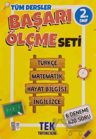 2. Sınıf Tüm Dersler Başarı Ölçme Seti – Kolektif – Tek Yayıncılık kitap kapağı