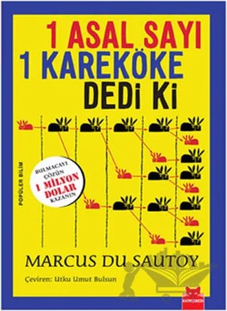 1 Asal Sayı Bir Kareköke Dedi Ki – Marcus Du Sautoy – Kırmızı Kedi Yayınevi kitap kapağı