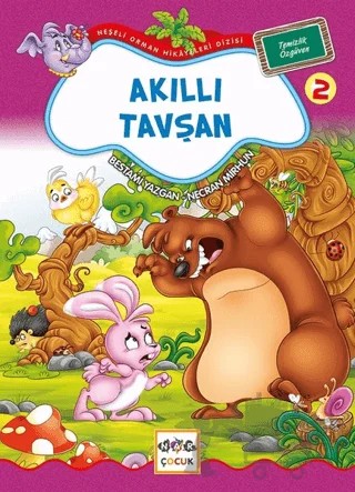 Akıllı Tavşan 2 - Temizlik Özgüven – Bestami Yazgan, Necran Mirhun – Nar Çocuk kitap kapağı