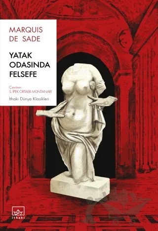 Yatak Odasında Felsefe – Marquis de Sade – İthaki Yayınları kitap kapağı