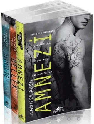 Amnezi Serisi Takım Set (3 Kitap) – Jennifer Rush – Pegasus Yayınları kitap kapağı