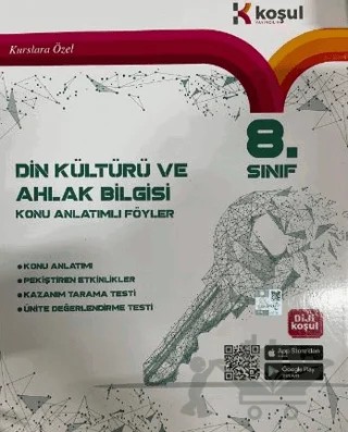 8. Sınıf Din Kültürü Ve Ahlak Bilgisi Föy – Kolektif – Koşul Yayıncılık kitap kapağı