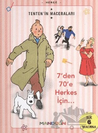 Tentenin Maceraları İlk 6 Macera (Kutulu) – Herge – Mandolin Yayınları kitap kapağı