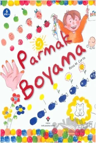 Parmak Boyama – Rosa M. Curto – TÜBİTAK Yayınları kitap kapağı