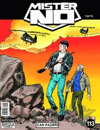 Mister No Sayı: 113 Can Pazarı – Lal Kitap kitap kapağı