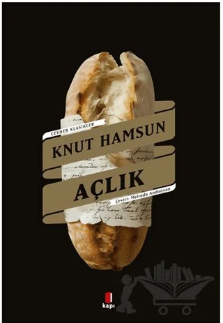 Açlık – Knut Hamsun – Kapı Yayınları kitap kapağı