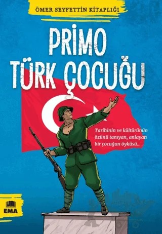 Primo Türk Çocuğu – Ömer Seyfettin – Ema Kitap kitap kapağı
