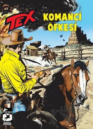 Tex 21 - Komançi Öfkesi / Ölümsüz Savaşçı – Pasquale Ruju – Çizgi Düşler Yayınevi kitap kapağı