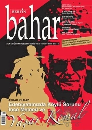 Berfin Bahar Aylık Kültür, Sanat ve Edebiyat Dergisi Sayı: 171 – Berfin Bahar Dergisi kitap kapağı