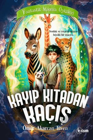 Kayıp Kıtadan Kaçış – Ömür Akarcan Tüven – Tılsım Yayınevi kitap kapağı