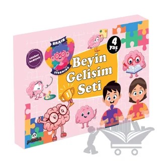 4 Yaş Beyin Gelişim Seti – Afife Çoruk – Beyaz Panda Yayınları kitap kapağı