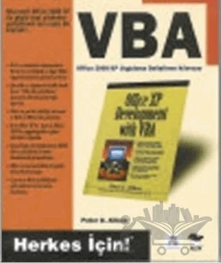 VBA Office 2000-XP Uygulama Geliştirme Kılavuzu – Peter Aitken – Alfa Yayınları kitap kapağı