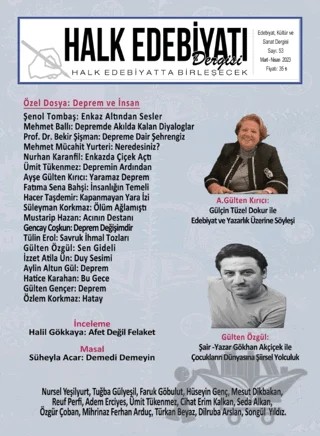 Halk Edebiyatı Dergisi Sayı: 53 Mart - Nisan 2023 – Halk Edebiyatı Dergisi Yayınları kitap kapağı