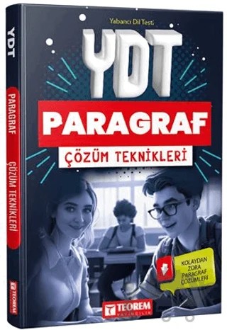 YDT Paragraf Çözüm Teknikleri – Kollektif – Teorem Yayıncılık kitap kapağı