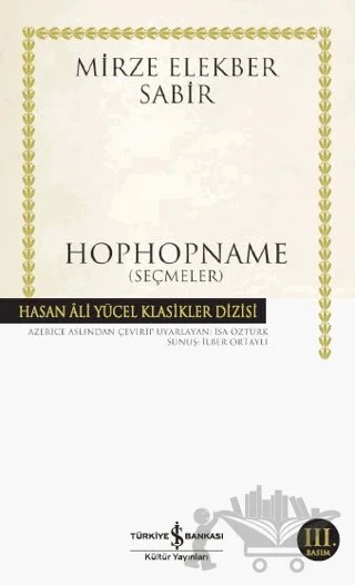 Hophopname – Mirze Elekber Sabir – İş Bankası Kültür Yayınları kitap kapağı