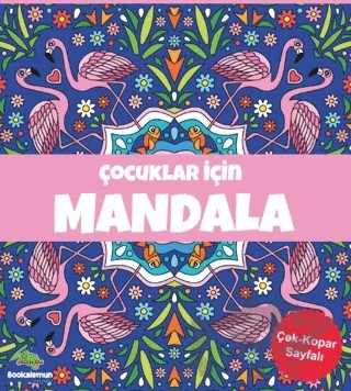 Çocuklar İçin Mandala-Lacivert – Emre Aslan – Bookalemun Yayınevi kitap kapağı