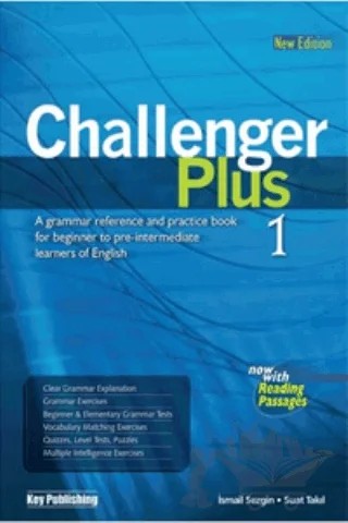 Challenger Plus 1 – İsmail Sezgin, Suat Takıl – Key Publishing kitap kapağı
