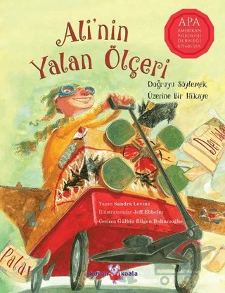 Ali'nin Yalan Ölçeri – Sandra Levins – Okuyan Koala kitap kapağı