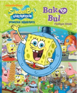 Süngerbob Bak ve Bul Faaliyet Kitabı – Kolektif – Doğan Egmont Yayıncılık kitap kapağı