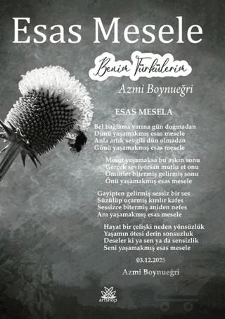 Esas Mesele – Azmi Boynueğri – Artshop Yayıncılık kitap kapağı