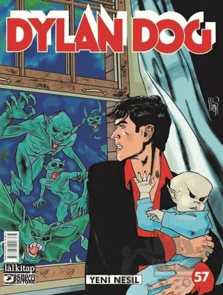 Dylan Dog Sayı 57 - Yeni Nesil – Pasquale Ruju – Lal Kitap kitap kapağı
