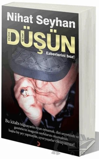 Düşün En Zor İşi Yap – Nihat Seylan – Cinius Yayınları kitap kapağı
