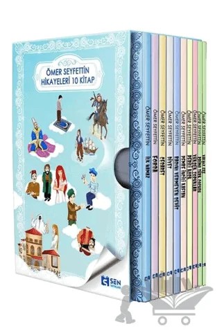 Ömer Seyfettin Hikayeleri (10 Kitap Takım Kutulu) – Ömer Seyfettin – Sen Yayınları kitap kapağı