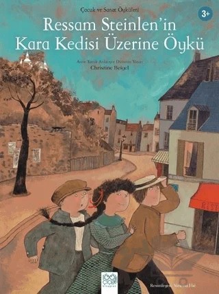 Ressam Steinlen’in Kara Kedisi Üzerine Öykü – Christine Beigel – 1001 Çiçek Kitaplar kitap kapağı