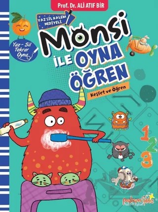 Monsi ile Oyna Öğren Keşfet ve Öğren – Ali Atıf Bir – Parlayan Yıldız kitap kapağı
