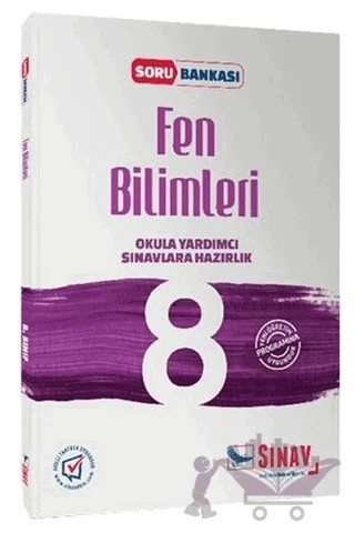 8. Sınıf Fen Bilimleri Soru Bankası – Kolektif – Sınav Yayınları kitap kapağı