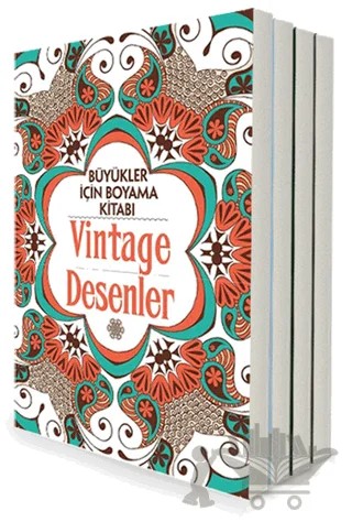 Büyükler İçin Boyama Kitabı Seti (4 Kitap Takım) – Kolektif – Maya Kitap kitap kapağı
