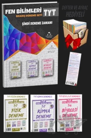 2025 TYT Fen Bilimleri 3 Fasikül 21 Deneme Sınavı Seti + Defter Hediyeli – Kollektif – Ders Ortamı Yayınları kitap kapağı