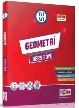 TYT AYT Geometri Ders Föyü – Kolektif – Nego Yayınları kitap kapağı