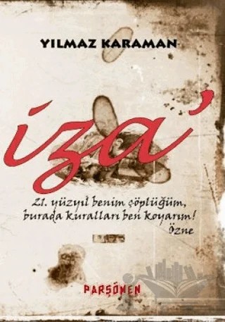 İza – Yılmaz Karaman – Parşömen Yayınları kitap kapağı