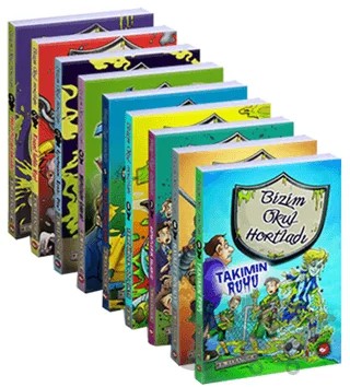 Bizim Okul Hortladı (9 Kitap Set) – B. Strange – Beyaz Balina Yayınları kitap kapağı