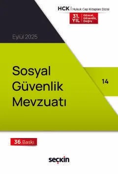 Sosyal Güvenlik Mevzuatı (Cep Kitabı) – Seçkin Yayıncılık – Seçkin Yayıncılık kitap kapağı