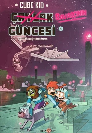 Çaylak Savaşçının Güncesi - 4 Son'a Hoş Geldin – Pirate Sourcil – Beta Kids kitap kapağı
